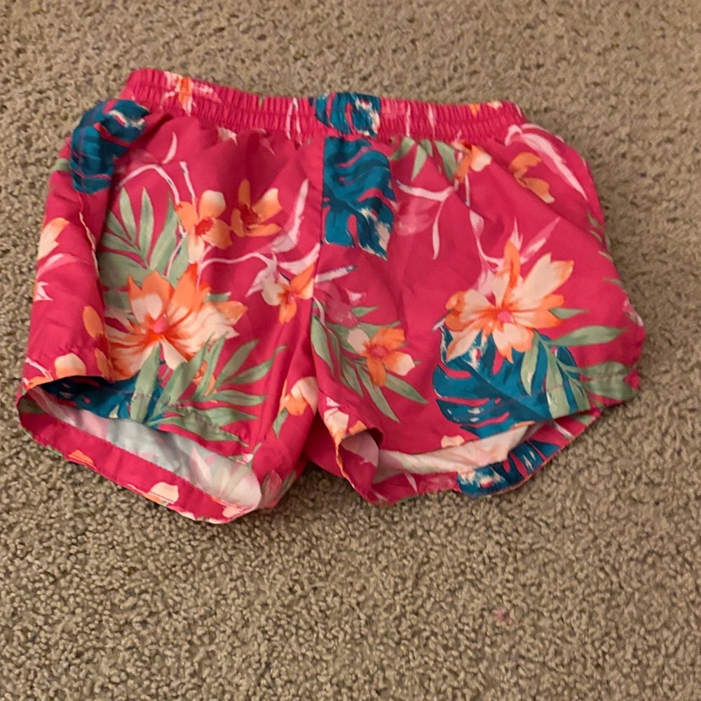 Old Navy Active Teal and Gray Shorts